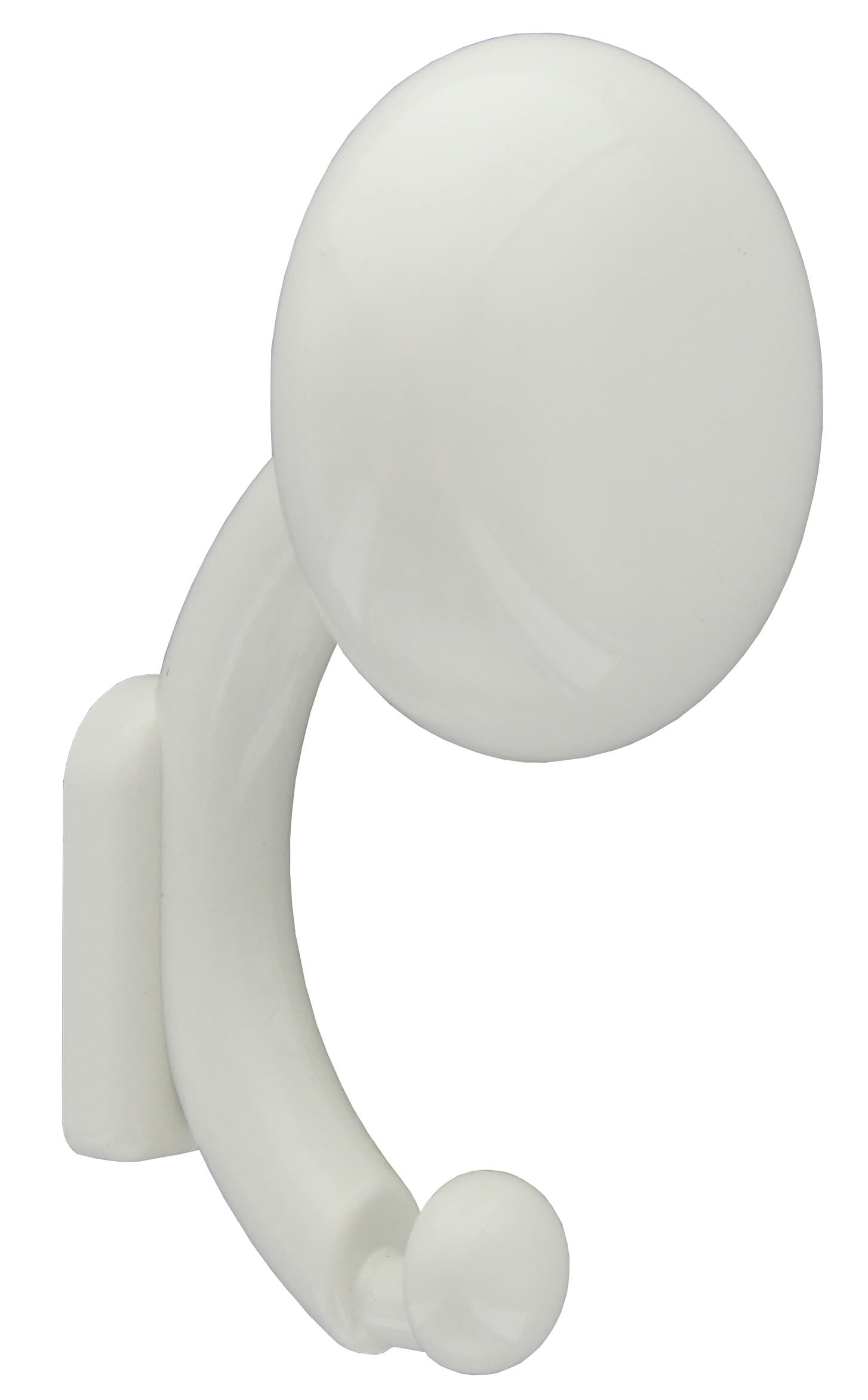 Appendiabiti Ball 1 Posto 70 x 130 mm Bianco** Minumet 10 Pezzi - 2