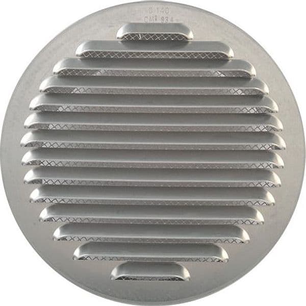 Griglia Aerazione Allum con Rete Antins D 100 mm – Idroweb