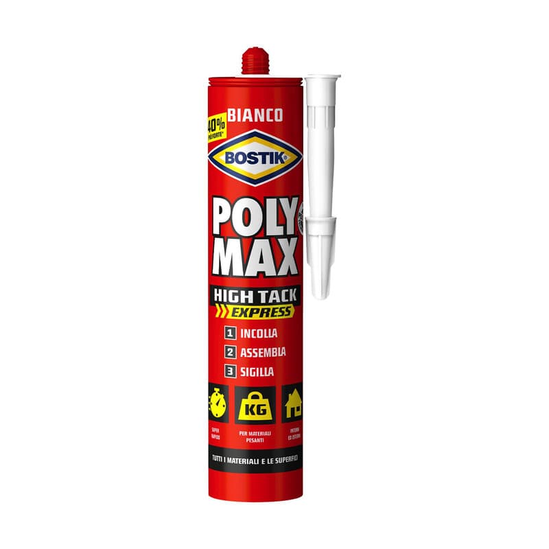 Bostik Polymax High Tack Bianco 440 g Cartuc - 2