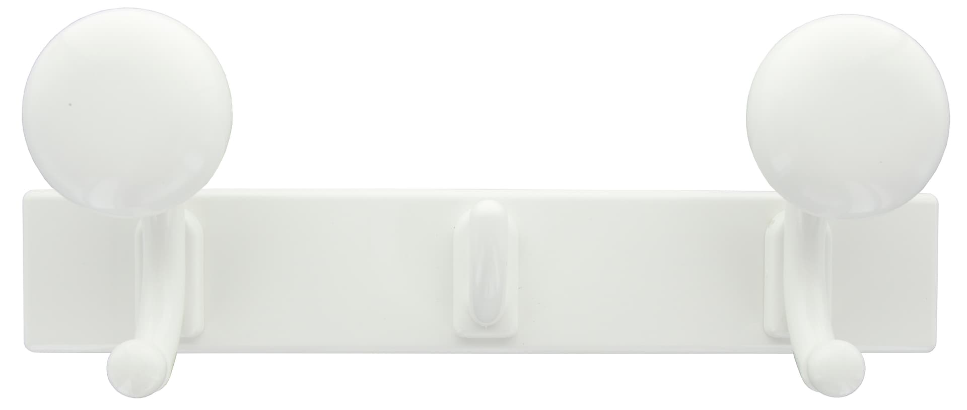 Appendiabiti Ball 3 Posti 360 x 130 mm Bianco** Minumet - 2