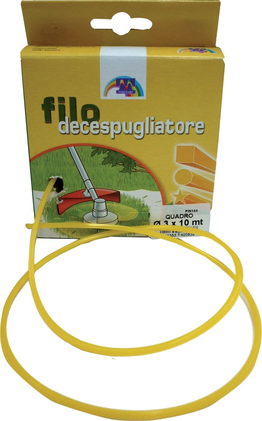 Filo Nylon per Decespugliatore Ø 2,4MMX 15M – Idroweb