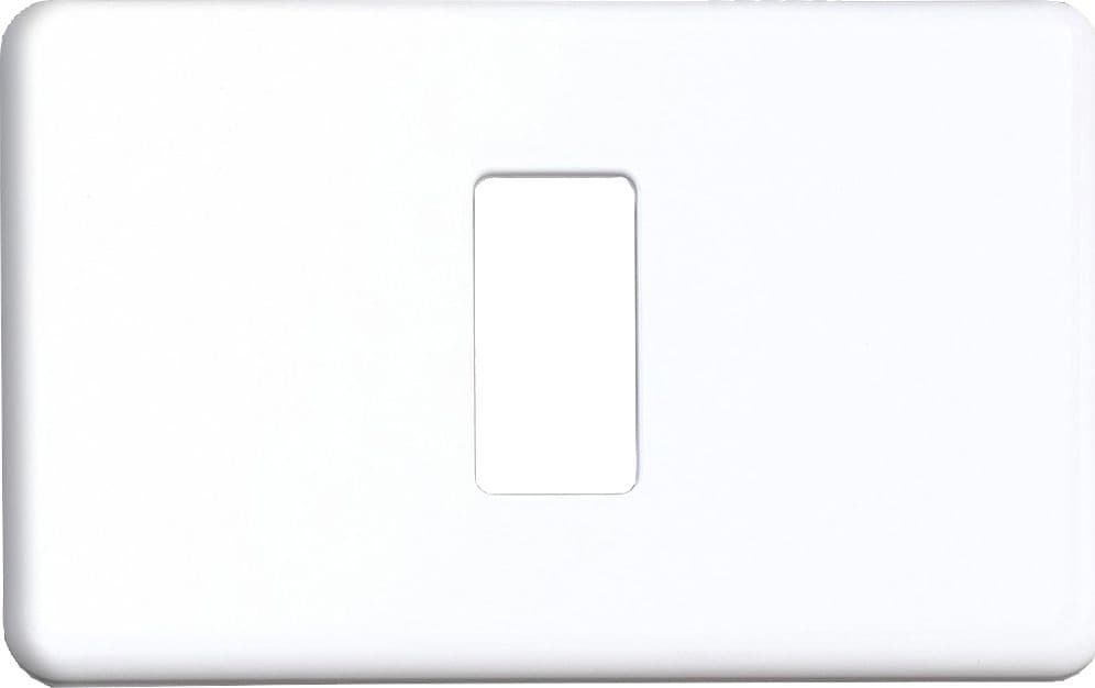 Coprinterruttore Plastica 1P Bianco** Minumet 2 Pezzi - 2