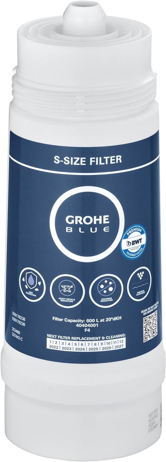 Filtro Grohe a 5 Fasi Taglia S Capacità Media 600 L 40404001 Grohe Blue - 4