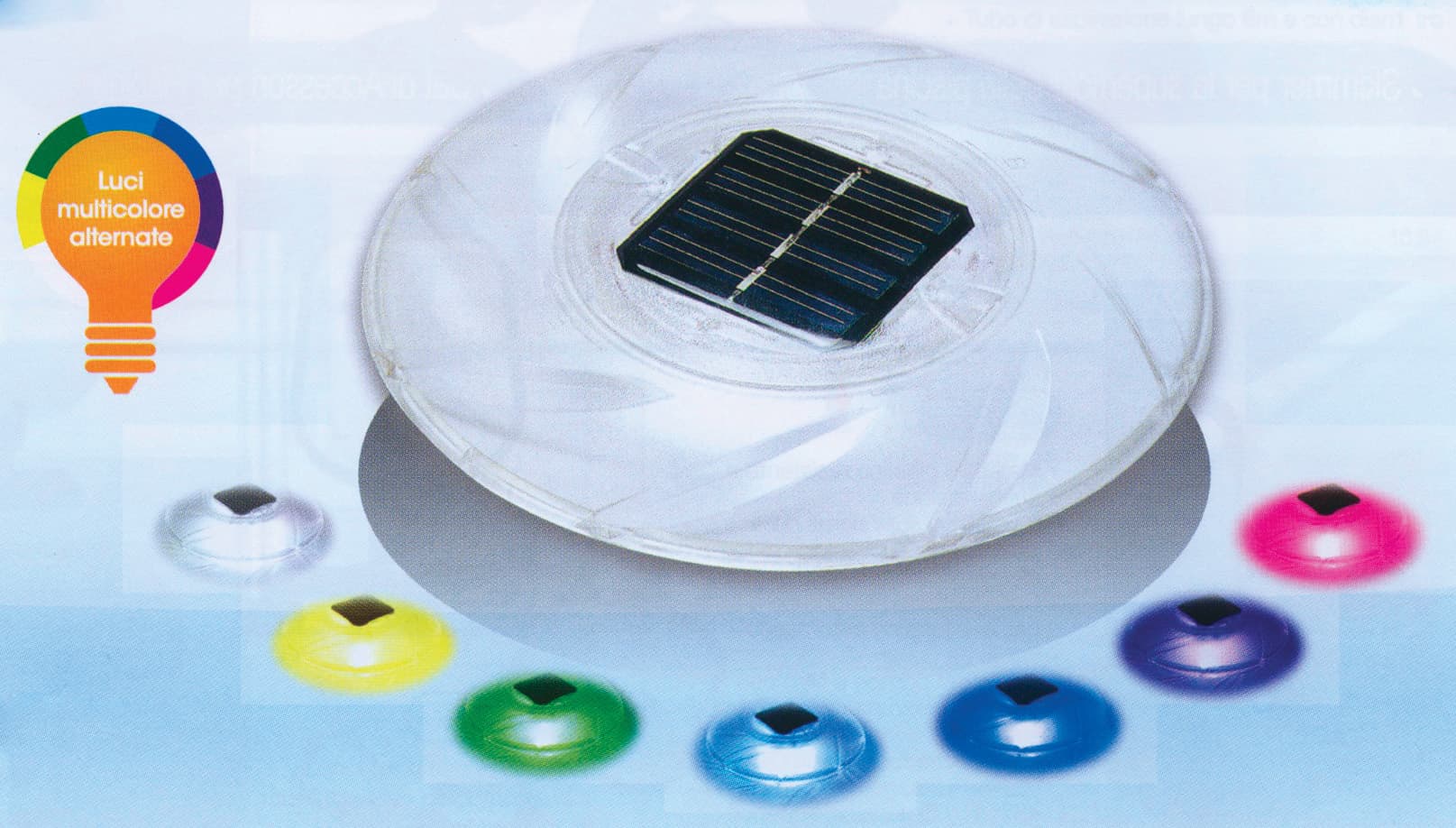 Lampada Solare Galleggiante per Piscina Bestway - 10