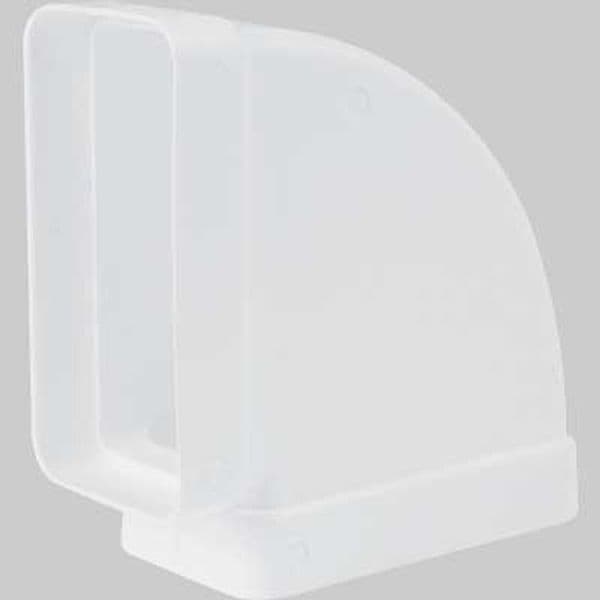 Gomito 90 ° Rettangolare Orizzontale 55 x 110 mm Vecam - 2