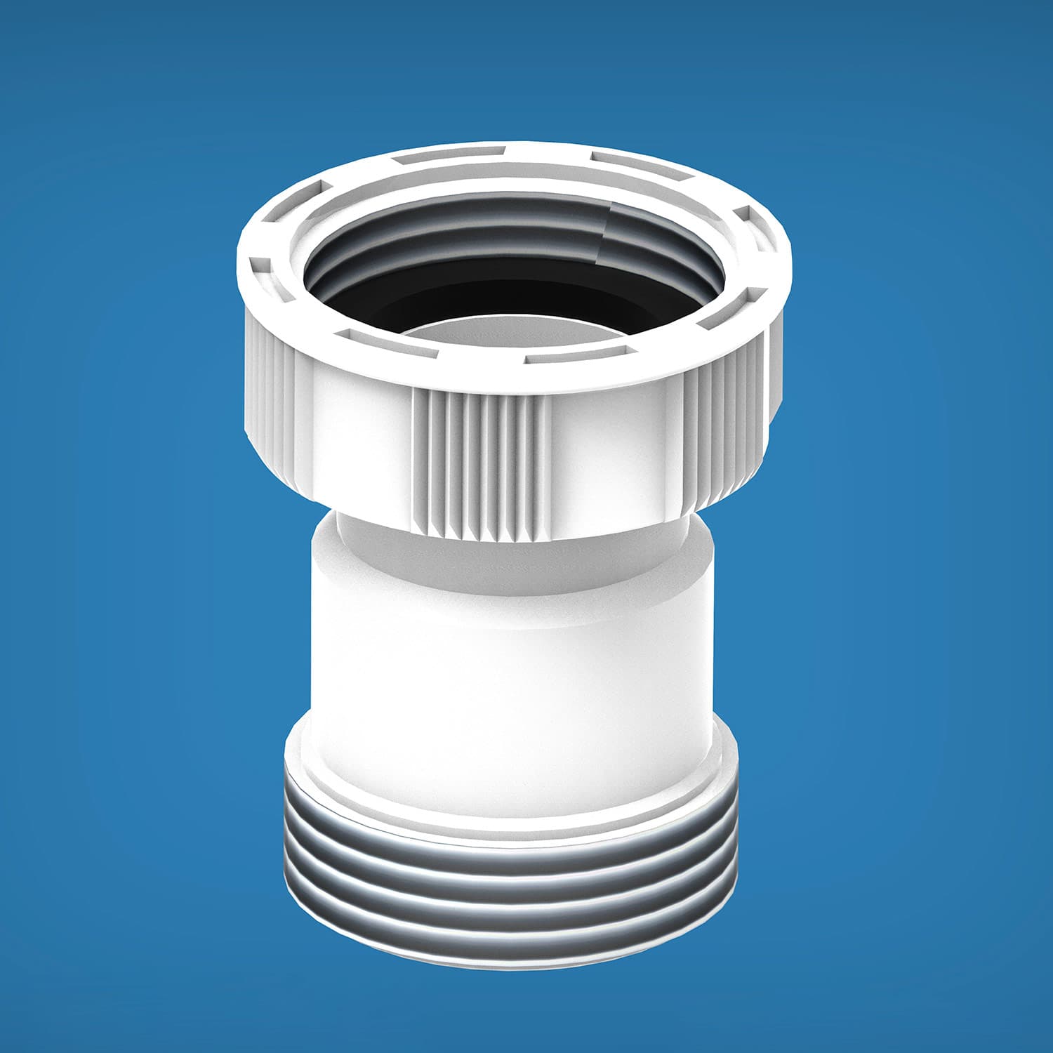 Prolunga Sifoni per Lavabo da Appoggio H 55 F 1¼ x M 1 ¼ Lira - 5