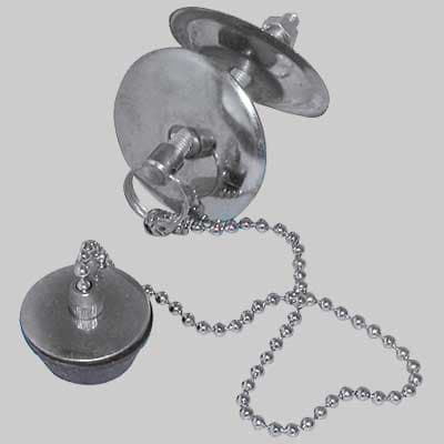 Tappo in Gomma con Copriforo INOX Made in Italy Ø 31 5 Pezzi - 2