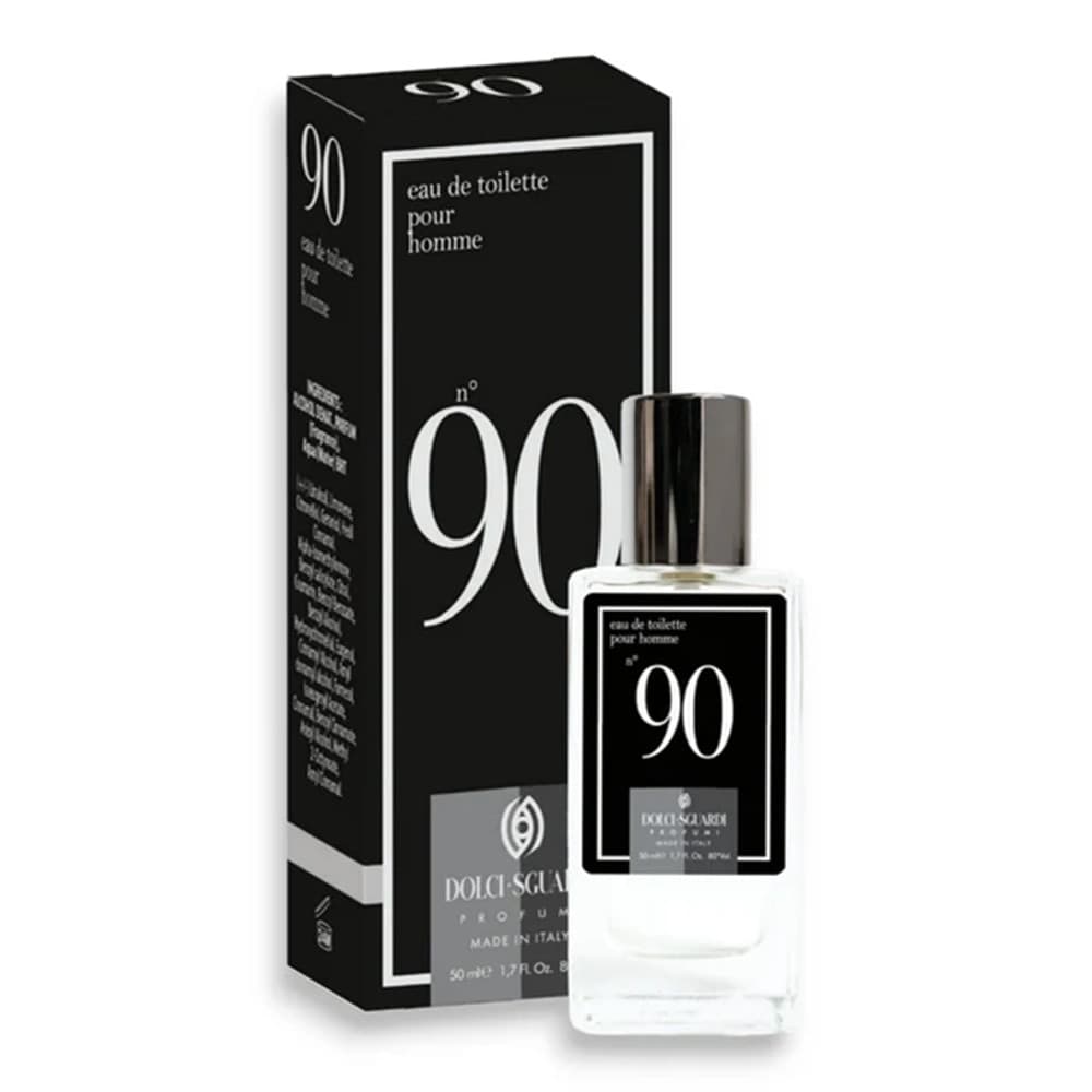 PROFUMO CORPO EAUDETOILETTE PER UOMO N°90 50ML FRAGRANZA EQUIVALENZA NERO AFGANO - 2
