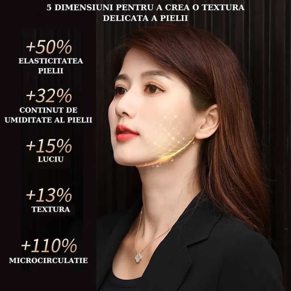 DISPOSITIVO ANTIRUGHE LIFTING FACCIALE RIVITALIZZA RASSODA SCHIARISCE VISO USB PORTATILE - 10