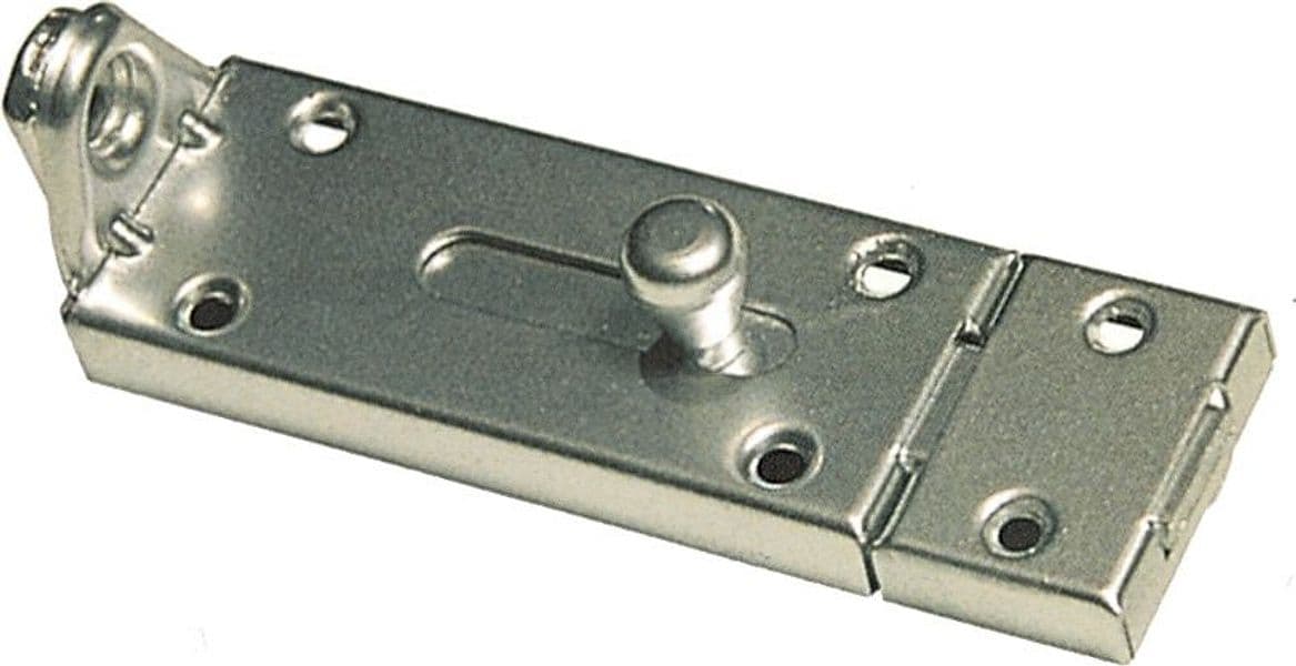 Catenaccio Portalucchetto Acciaio Zinco 150 mm** 12 Pezzi - 2