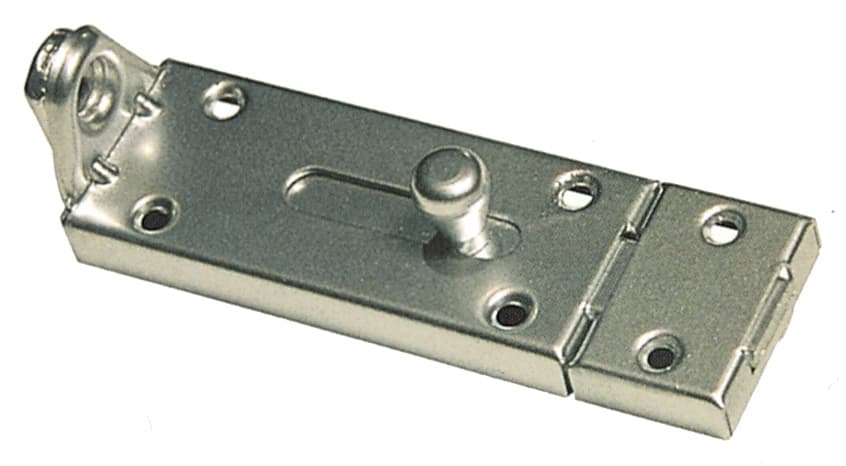 Catenaccio Portalucchetto Acciaio Zinco 150 mm** 12 Pezzi - 2