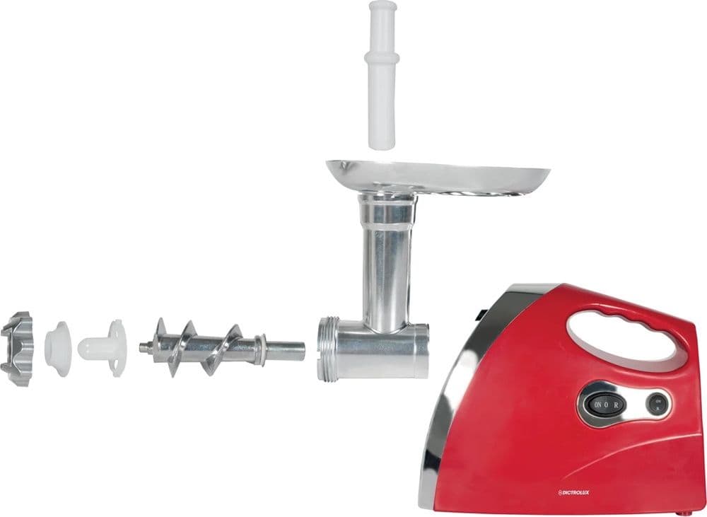 TRITACARNE PASSAPOMODORO MULTIFUNZIONE 350 WATT 3 TRAFILE IN ACCIAIO PER INSACCATI PASSATE - 6