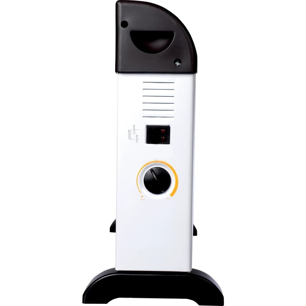 TERMOCONVETTORE ELETTRICO CON TERMOSTATO 3 LIVELLI DI CALORE 750-1250-2000W RISCALDA CASA - 3
