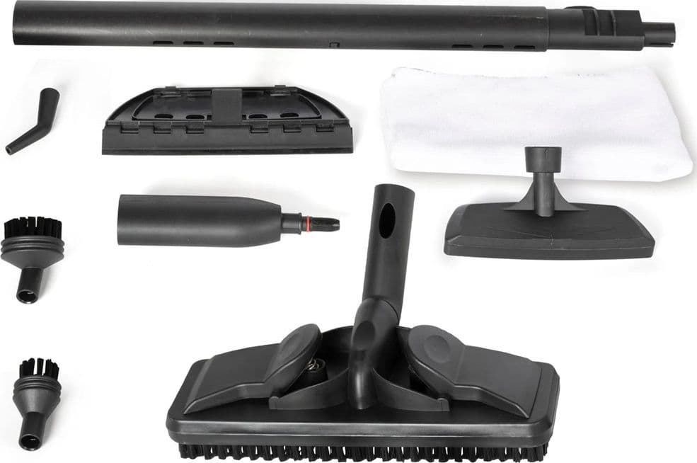 PULITORE A VAPORE MULTIFUNZIONALE A TRAINO 1500 WATT IGIENIZZA PULISCE CASA CON ACCESSORI - 8