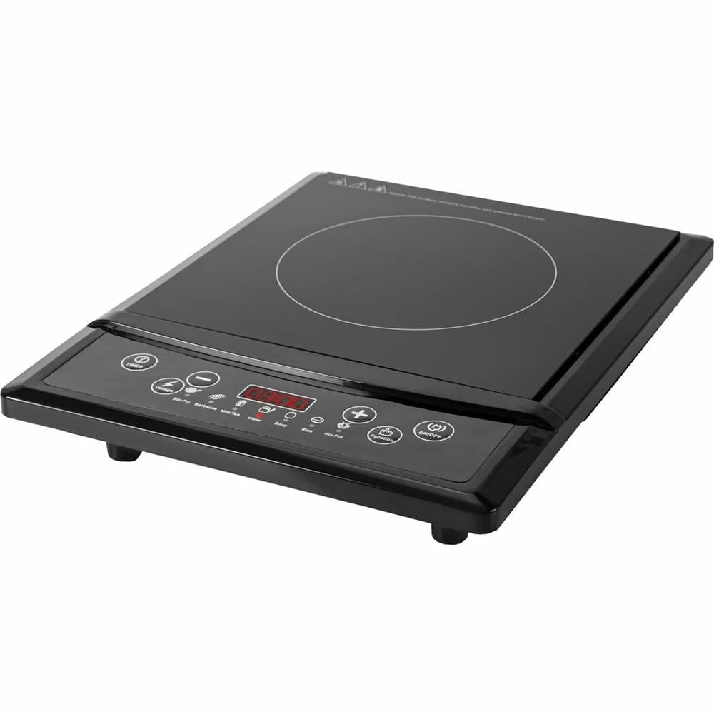 PIASTRA A INDUZIONE ELETTRICA PORTATILE COMPATTA 1800W 7 TIPI DI COTTURA 8 LIVELLI POTENZA - 3