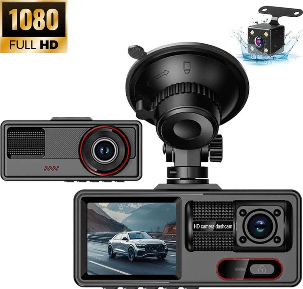 DASH CAM WIFI HD 1080P CAR DVR VIDEOREGISTRATORE G-SENSOR TELECAMERA ANTERIORE INTERNA - 5