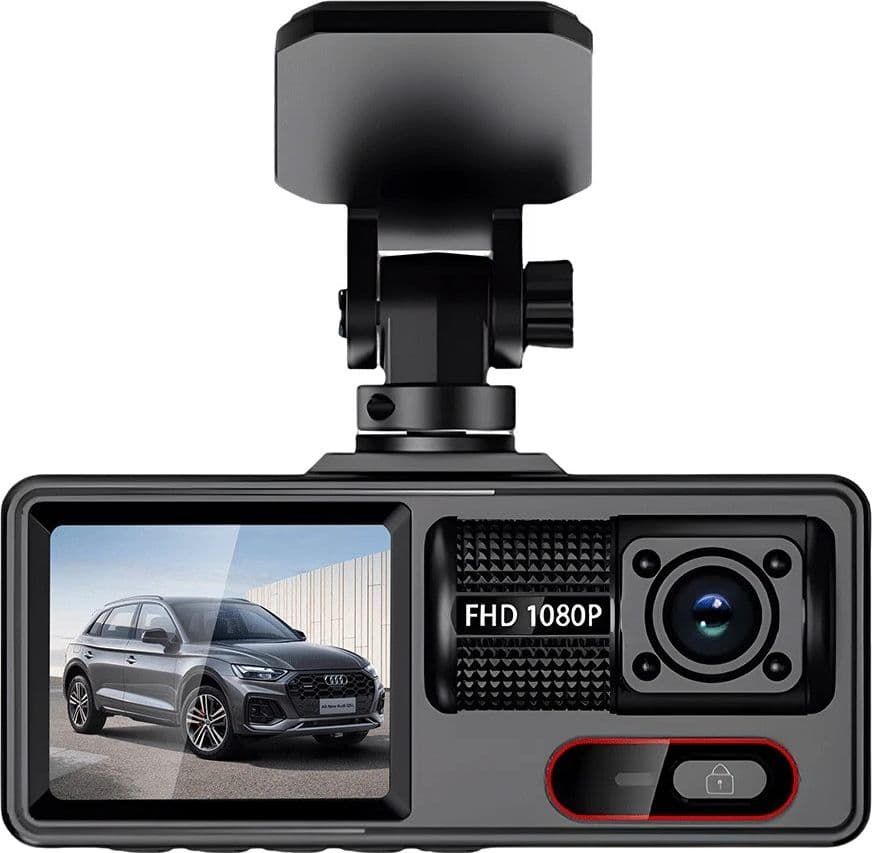 DASH CAM WIFI HD 1080P CAR DVR VIDEOREGISTRATORE G-SENSOR TELECAMERA ANTERIORE INTERNA - 6