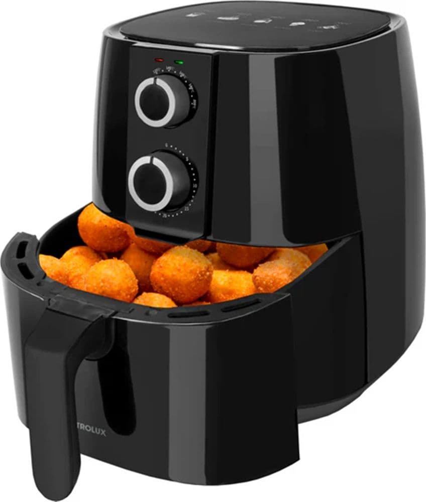 FRIGGITRICE AD ARIA 3,8LT 1450W MANOPOLA TIMER TERMOSTATO REGOLABILE PIEDINI ANTI-SCIVOLO - 3