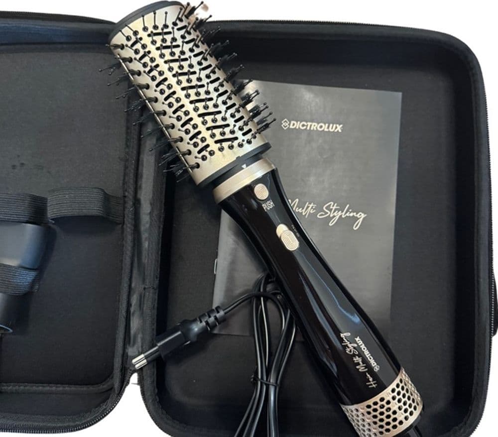 KIT SPAZZOLA PHON MULTIUSO MODELLANTE AD ARIA CALDA 6 IN 1 700 W CON VALIGETTA ACCESSORI - 6