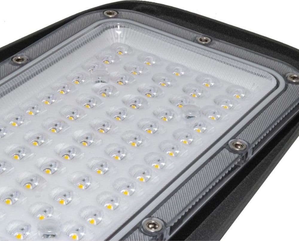 PROIETTORE FARO ARMATURA STRADALE LED 50W CON SNODO DA ESTERNO IP65 LUCE 6500K RL02-50W - 7