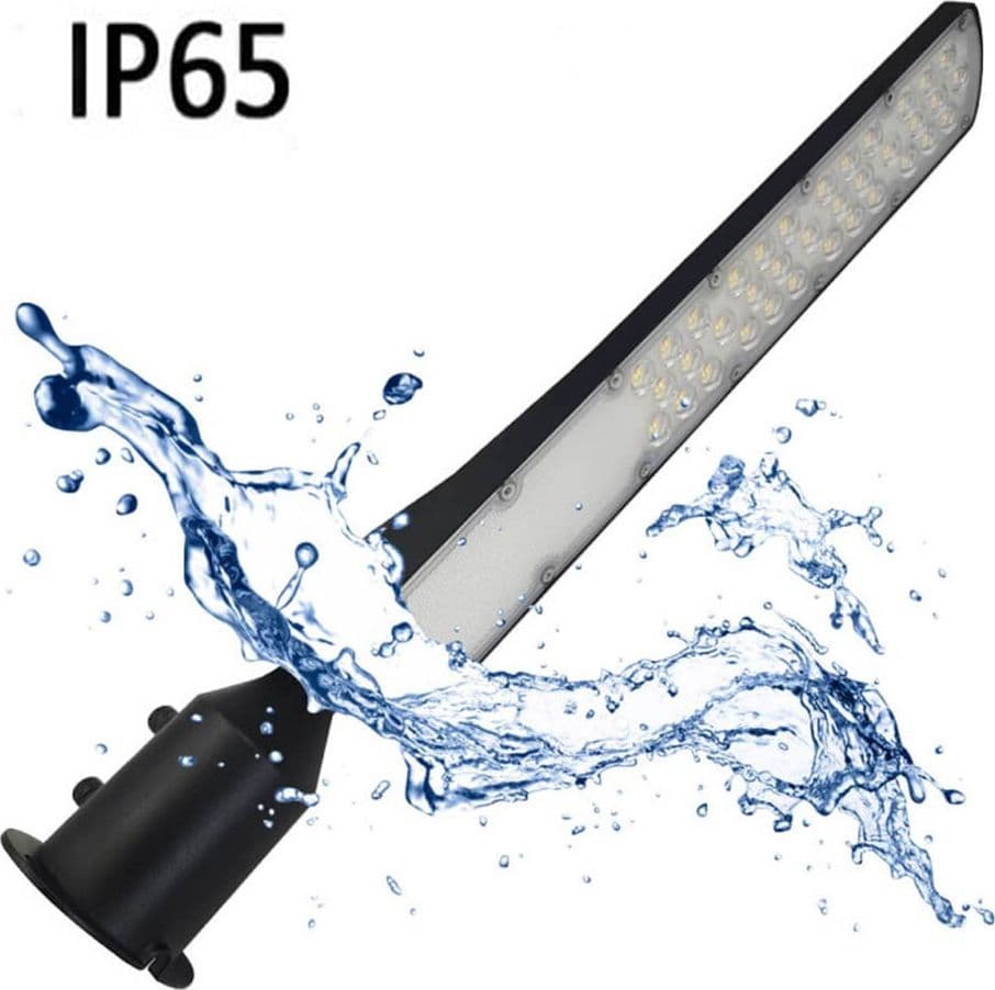 FARO LAMPIONE STRADALE ULTRA SLIM A LED 100 W INCLINABILE 90° LUCE 6500K IP65 RA-100W - 7