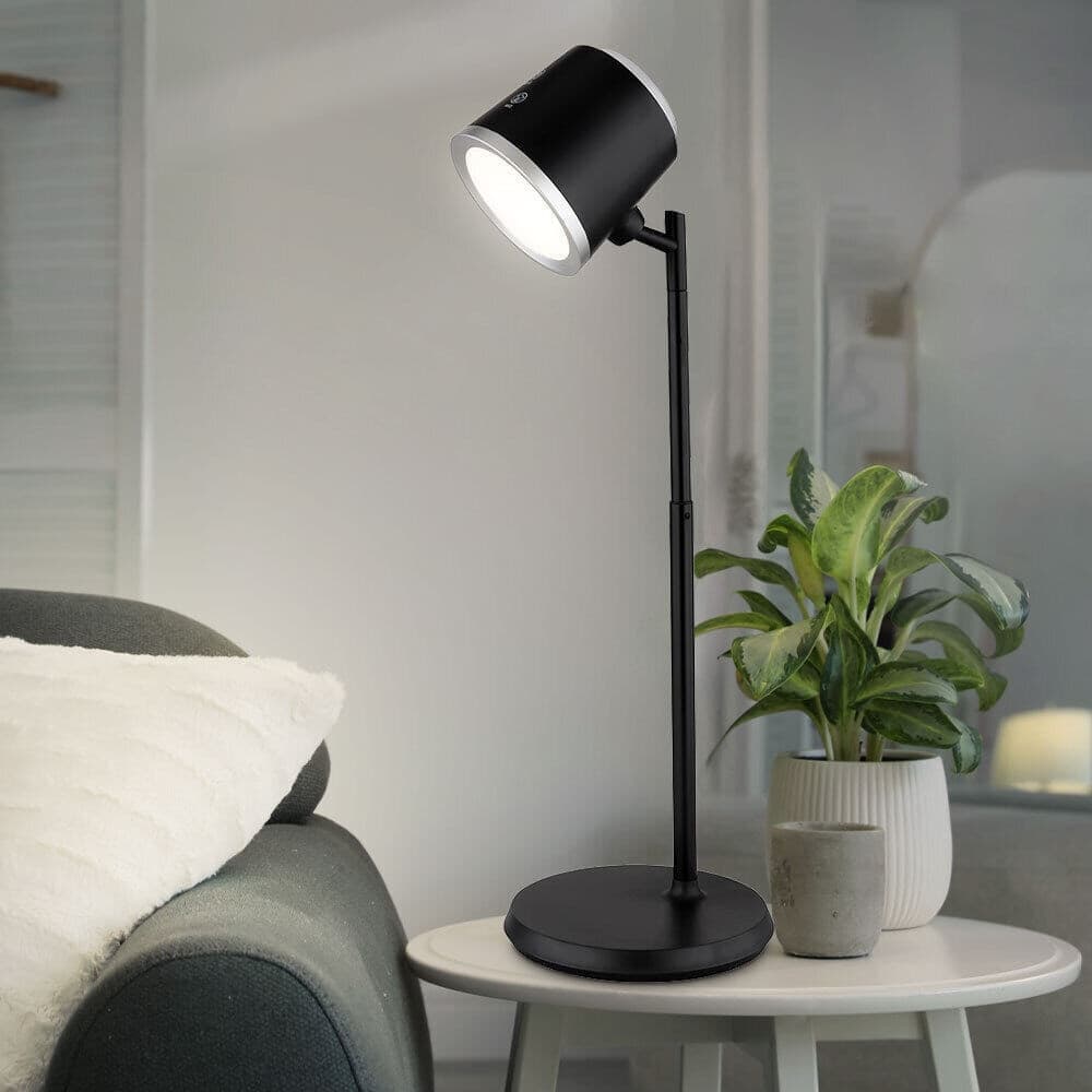 LAMPADA DOPPIO USO SCRIVANIA APPLIQUE A LED 6W TOUCH DIMMERABILE 3 COLORAZIONI BL-1005 - 16