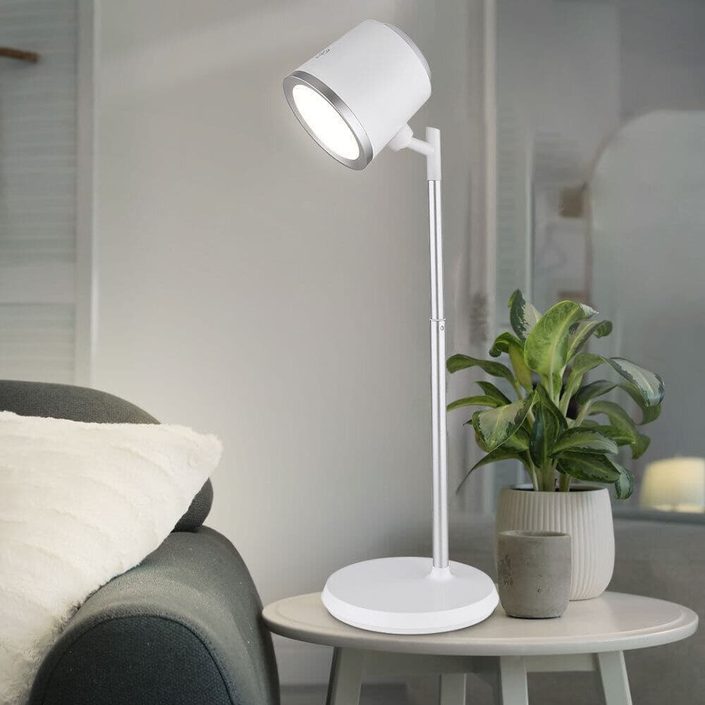 LAMPADA DOPPIO USO SCRIVANIA APPLIQUE A LED 6W TOUCH DIMMERABILE 3 COLORAZIONI BL-1005 - 7