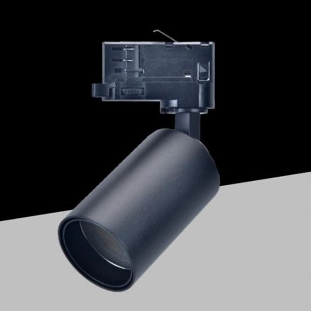 PORTA FARETTO LAMPADINA ATTACCO GU10 PER BINARIO TRIFASE ORIENTABILE FARO PROIETTORE GD18A - 11