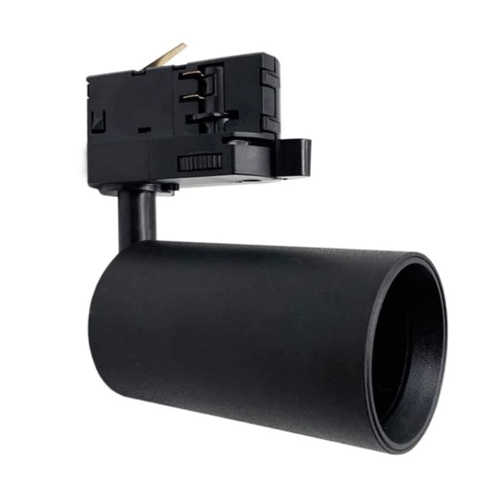 PORTA FARETTO LAMPADINA ATTACCO GU10 PER BINARIO TRIFASE ORIENTABILE FARO PROIETTORE GD18A - 12