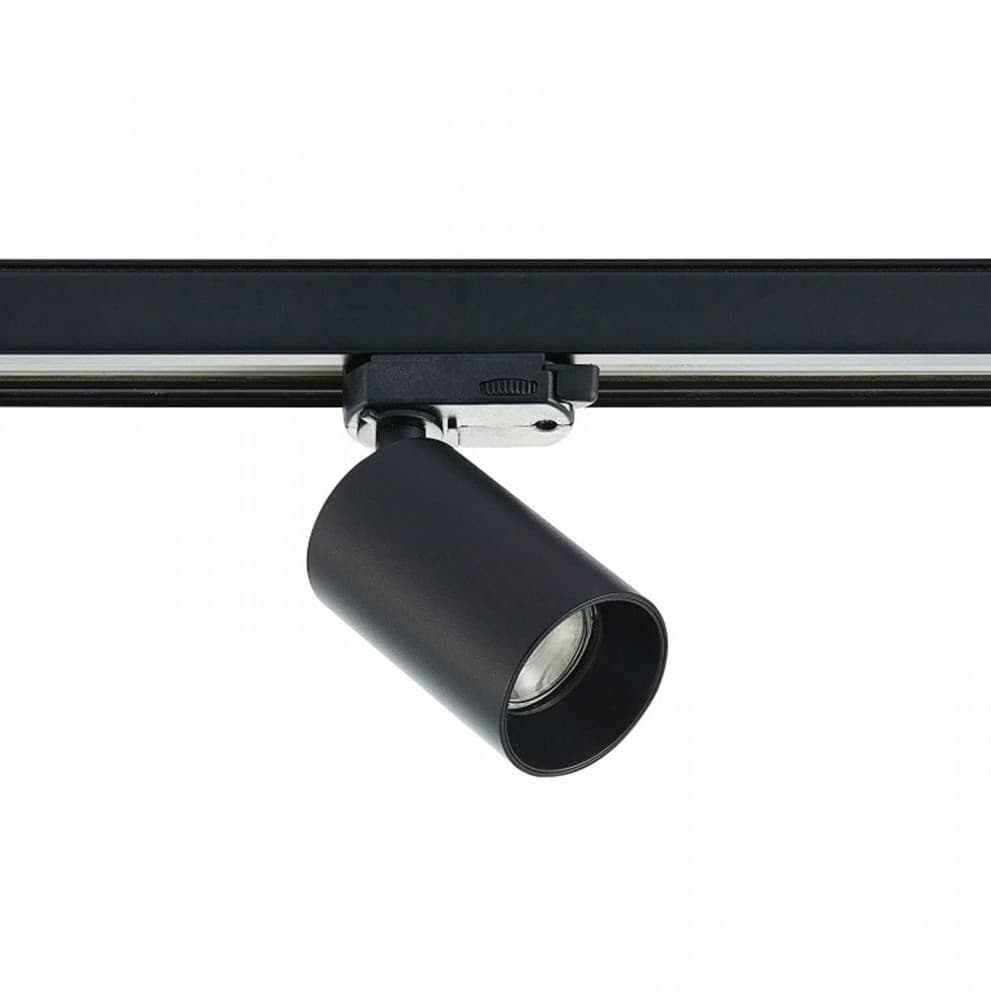PORTA FARETTO LAMPADINA ATTACCO GU10 PER BINARIO TRIFASE ORIENTABILE FARO PROIETTORE GD18A - 13