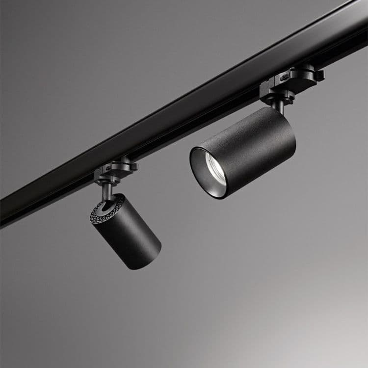 PORTA FARETTO LAMPADINA ATTACCO GU10 PER BINARIO TRIFASE ORIENTABILE FARO PROIETTORE GD18A - 16