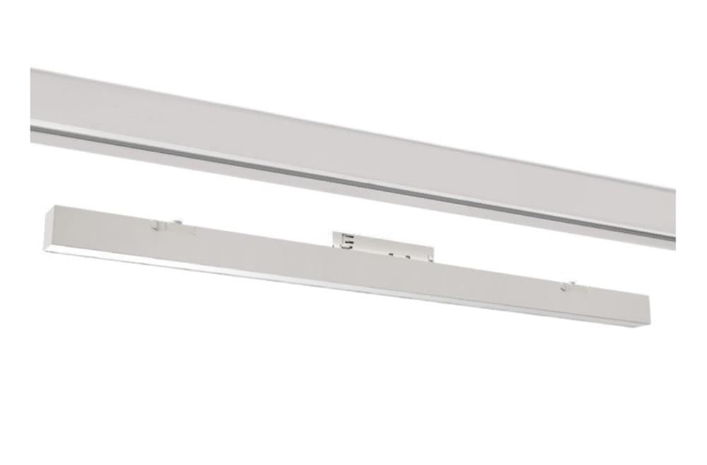 PLAFONIERA LAMPADA BARRA LINEARE LED PER BINARIO TRIFASE 40W CCT 3IN1 110° IP20 DL36120-3C - 4
