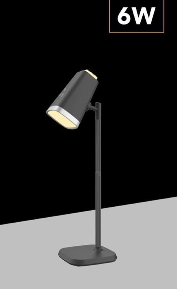 LAMPADA 2 IN 1 RICARICABILE SCRIVANIA APPLIQUE A LED 6W TOUCH DIMMERABILE CCT BL-1008 - 10