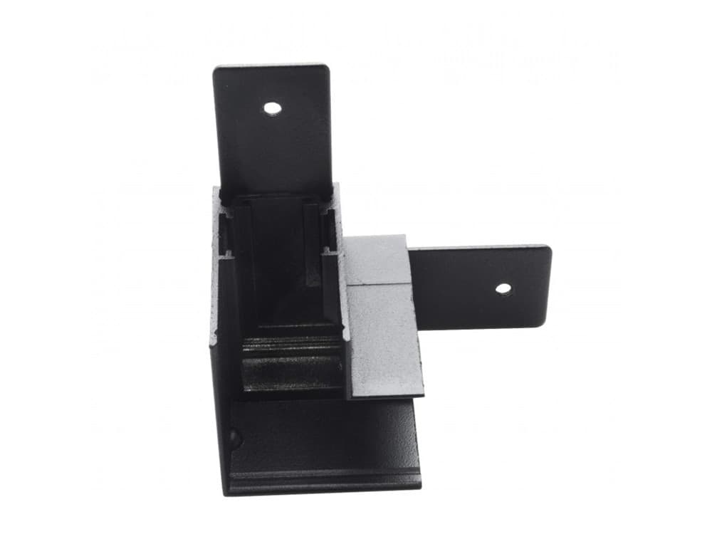 CONNETTORE GIUNZIONE ANGOLARE NERO PER COLLEGAMENTO BINARIO MAGNETICO DA ESTERNO GF-3-L - 4