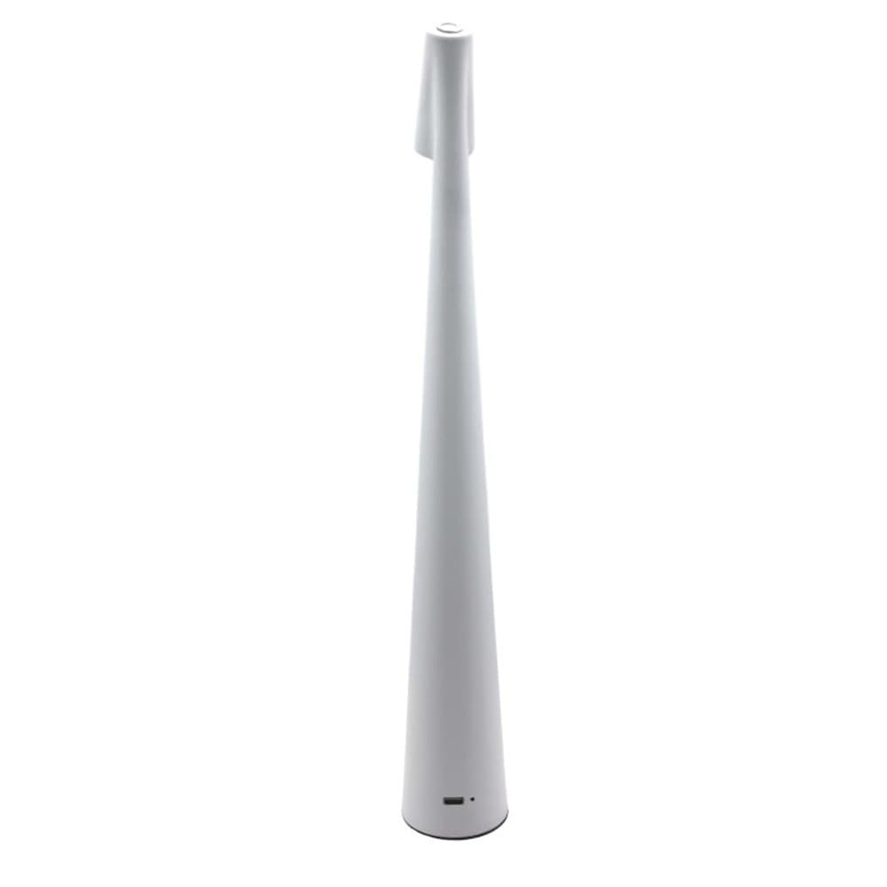 LAMPADA LED DA TAVOLO 10W DA BISTROT TUOCH DIMMERABILE RICARICABILE LUCE CALDA 3000K D36 - 9