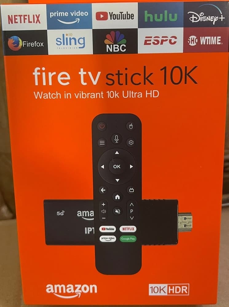 FIRE TV STICK 10K STREAMING WI-FI DUAL BAND 2.4G/5G 2GB RAM 16GB SUPPORTO HDR NETFLIX - 3