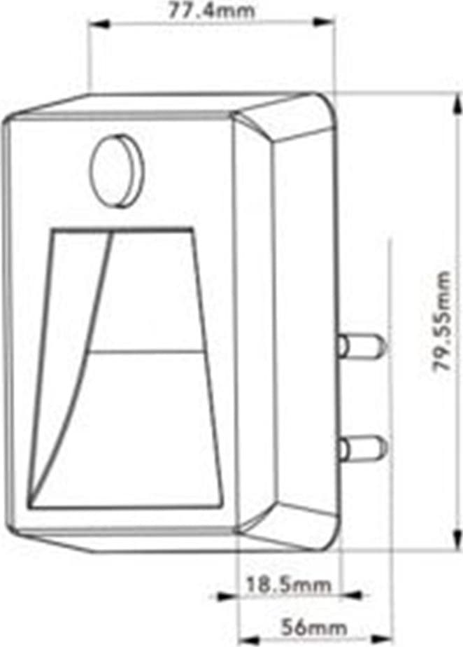 LUCE NOTTURNA A LED 0.5W CON SENSORE LAMPADA CON SPINA LUCE 3000K 6500K 4000K XGGYD-004 - 5