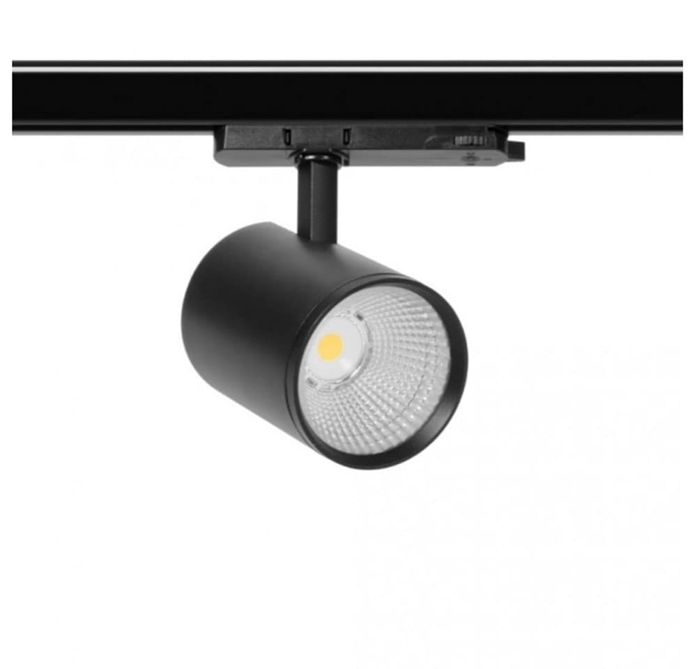 FARETTO LED PER BINARIO TRIFASE 30W LAMPADA ORIENTABILE LUCE NATURALE CALDA IP20 GD19C20 - 11
