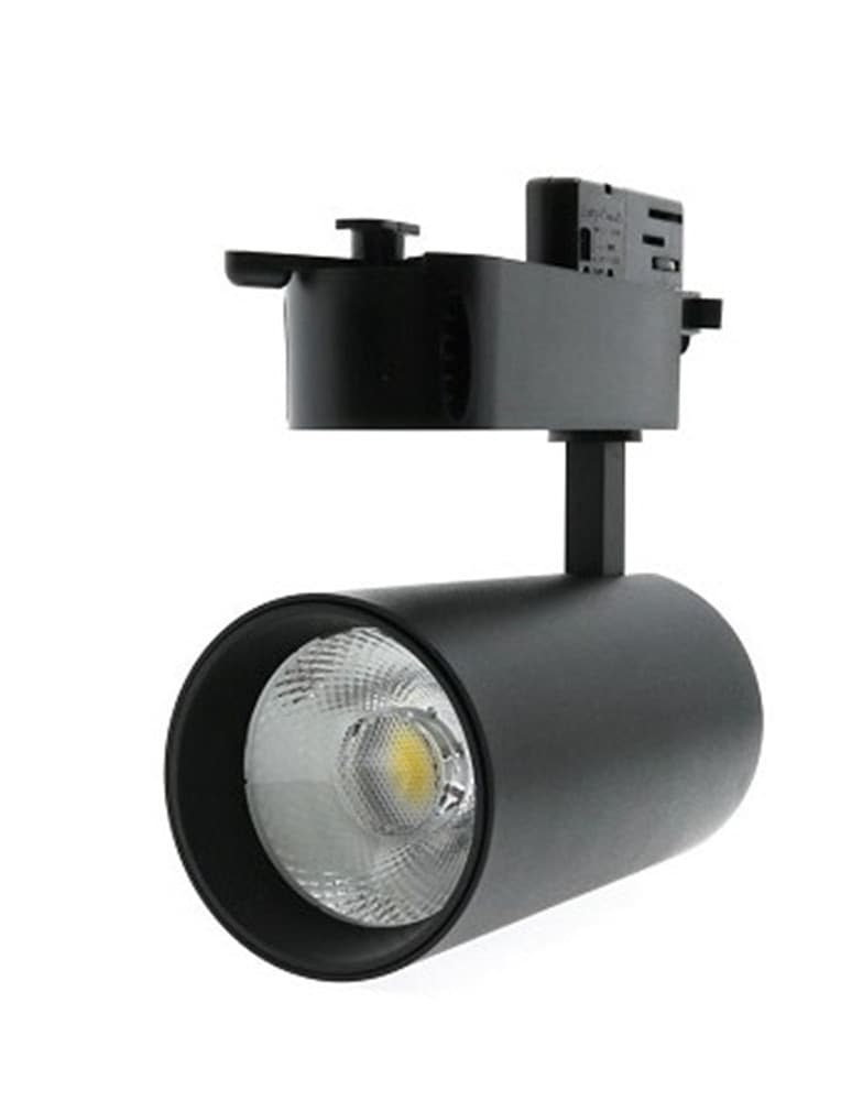 FARETTO LED PER BINARIO TRIFASE 30W LAMPADA ORIENTABILE LUCE NATURALE CALDA IP20 GD19C20 - 13