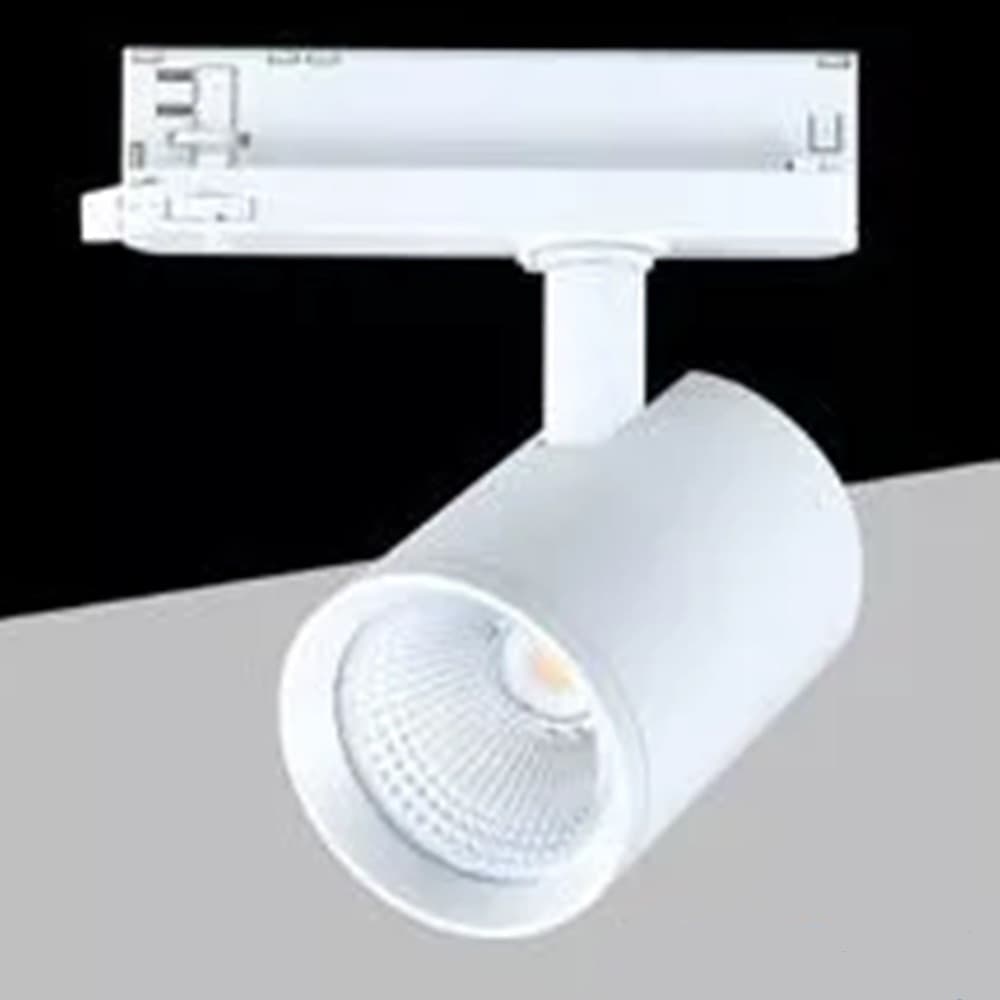 FARETTO LED PER BINARIO TRIFASE 30W LAMPADA ORIENTABILE LUCE NATURALE CALDA IP20 GD19C20 - 3