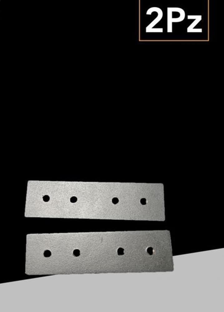 2PZ STAFFA LINEARE CONNETTORE GIUNZIONE FISSAGGIO PER BINARIO MAGNETICO DA ESTERNO GS-CO - 4
