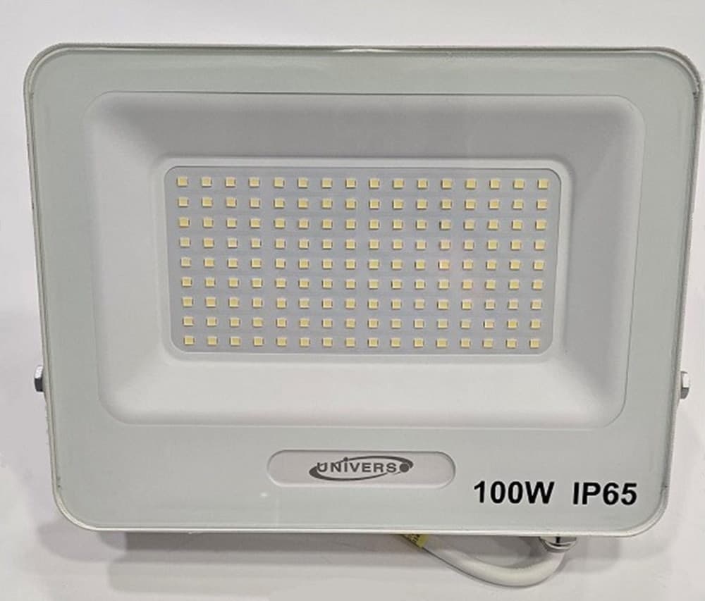 FARO PROIETTORE SMD LED FLOODLIGHT 100W SLIM IP65 BIANCO LUCE 3000K 4000K 6500K EK05-100W-B - 3