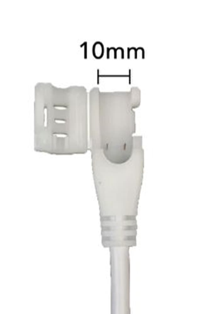 CONNETTORE SPINA PER STRISCE LUMINOSE A LED 24V CON TUBETTO SILICONE 10ML COB SP-ES24V - 3