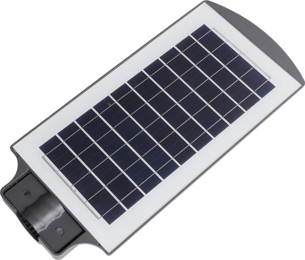 LAMPIONE FARO LED SOLARE 100W 160W 220W 300W CON SENSORE CREPUSCOLARE PROSSIMITÀ ES-P-F - 26