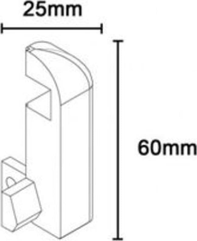 CONNETTORE PER PROFILO ANGOLARE PER STRISCE LED NERO A LUCE INDIRETTA IN ALLUMINIO AL-34-7 - 3