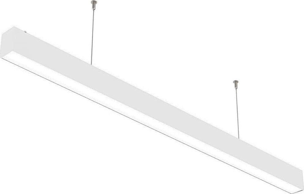 LAMPADARIO LED LINEARE A SOSPENSIONE SOFFITTO 40W MODULARE TECNOLOGIA CCT LL57-120C-3C - 13