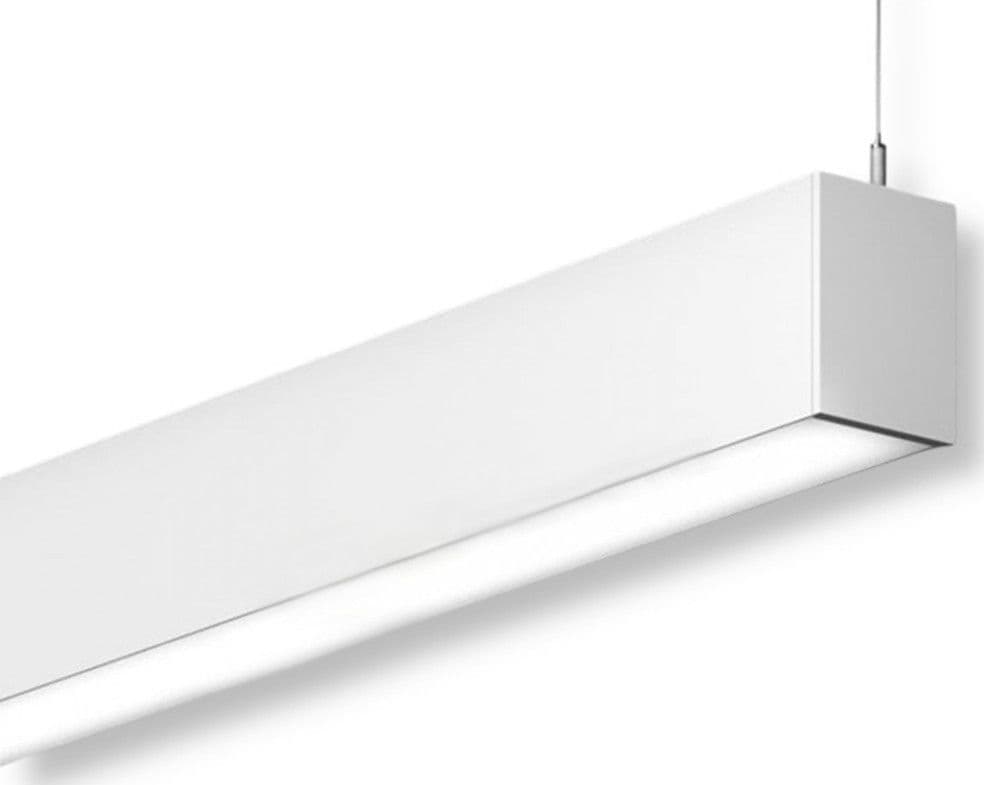 LAMPADARIO LED LINEARE A SOSPENSIONE SOFFITTO 40W MODULARE TECNOLOGIA CCT LL57-120C-3C - 18