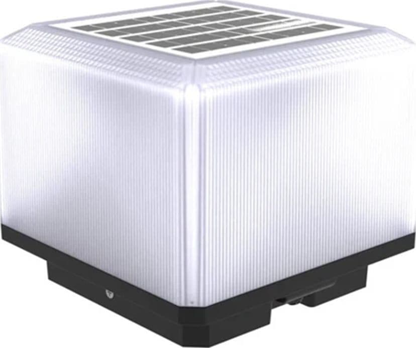 LAMPADA FARETTO SOLARE A LED DA ESTERNO 90LM CCT CALOTTA IP65 DA GIARDINO VIALI ZQ150-3C - 5
