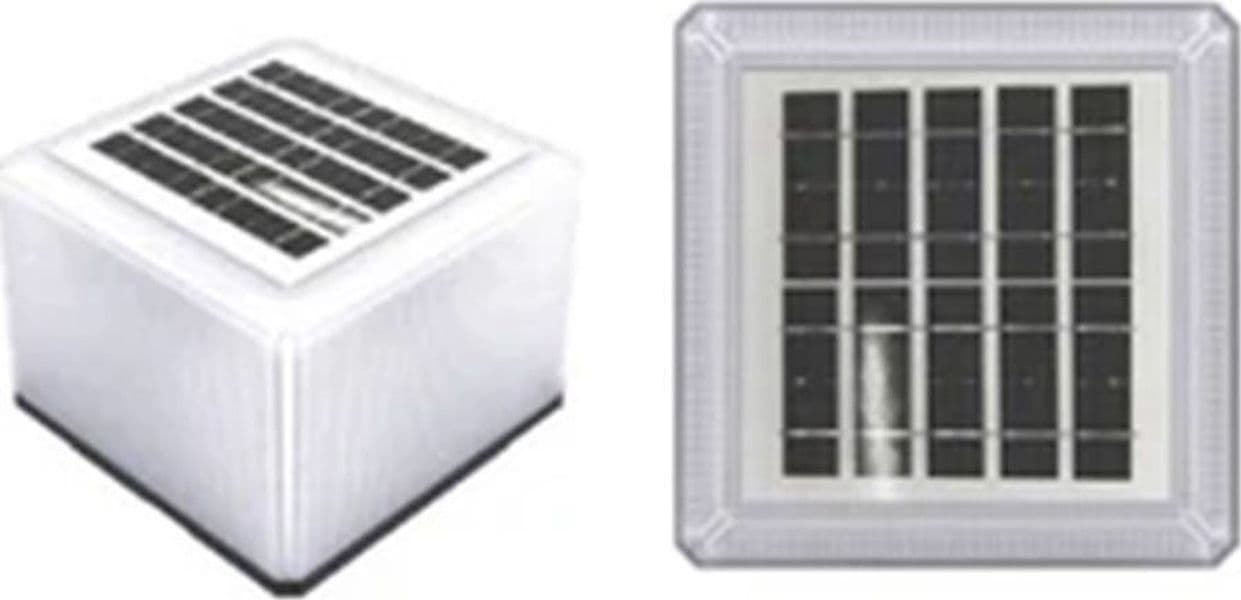 LAMPADA FARETTO SOLARE A LED DA ESTERNO 90LM CCT CALOTTA IP65 DA GIARDINO VIALI ZQ150-3C - 6