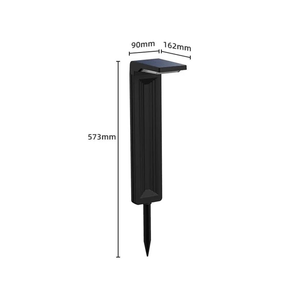 LAMPIONCINO PALETTO LED CON PANNELLO SOLARE PICCHETTO DA GIARDINO CCT IP65 200LM YH0802-3C - 9